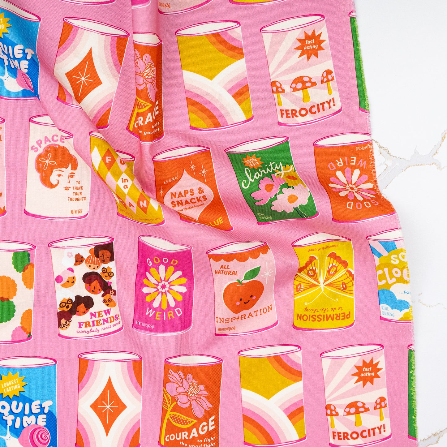 Sparkle Mart - Can-Can in Flamingo - Melody Miller - RS0116 12 - Half Yard (Preorder)