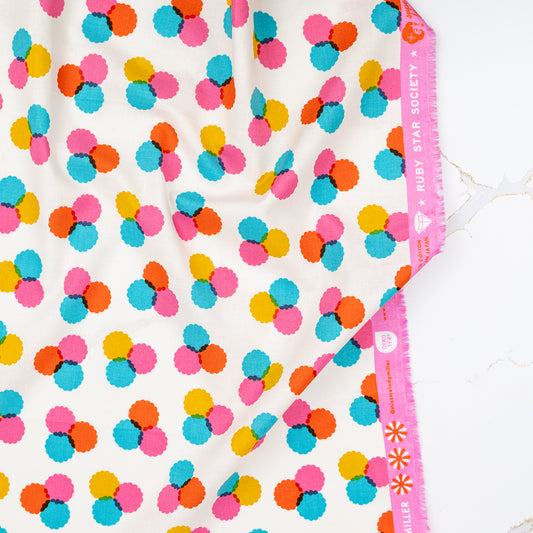 Sparkle Mart - Puffs in Natural - Melody Miller - RS0122 11 - Half Yard (Preorder)