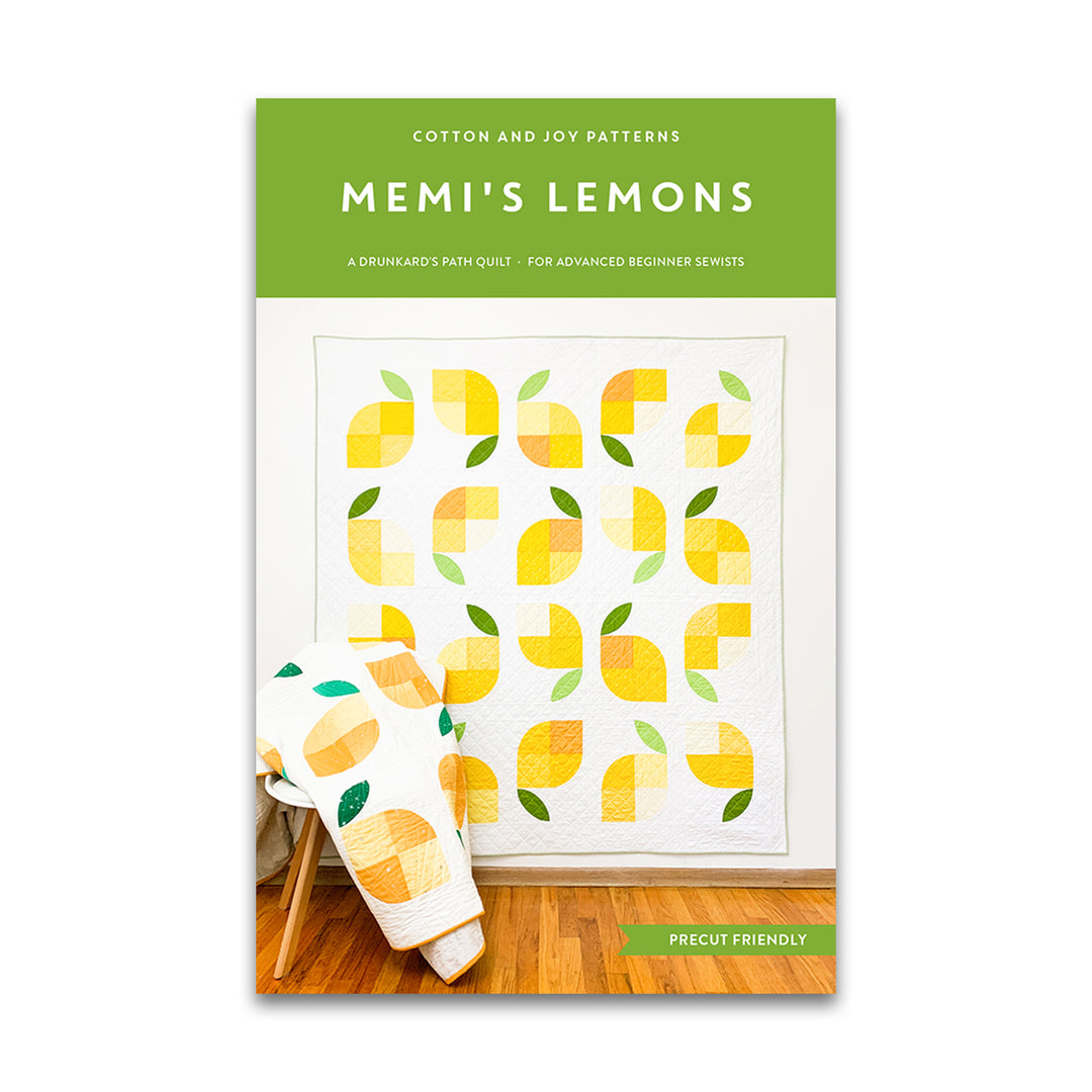 Cotton and Joy - Memi's Lemons - Paper Pattern - CJ 111