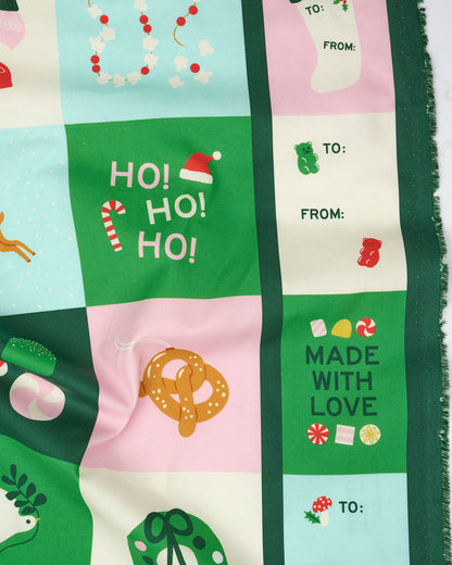 Merry Happy - Merry Happy Panel in Lollipop - by Ruby Star Society