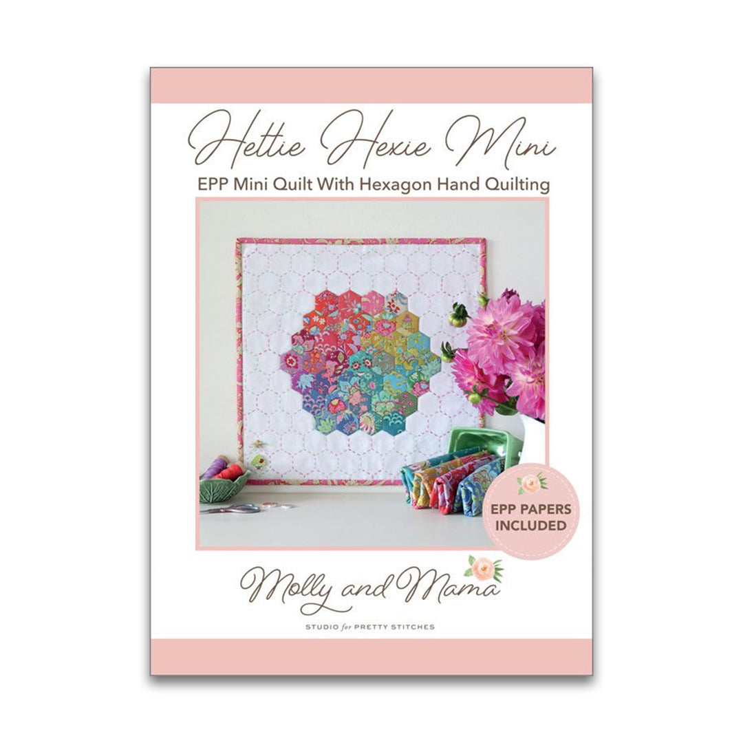 Molly and Mama - Hettie Hexie Mini Quilt - Quilt Pattern - LW001