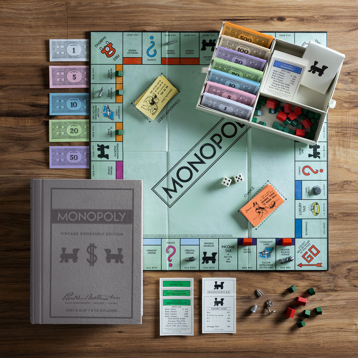 Monopoly - Vintage Bookshelf Edition - Game Box