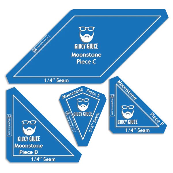 Moonstone Block Acrylic Templates by Giucy Giuce
