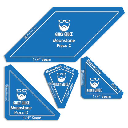 Moonstone Block Acrylic Templates by Giucy Giuce