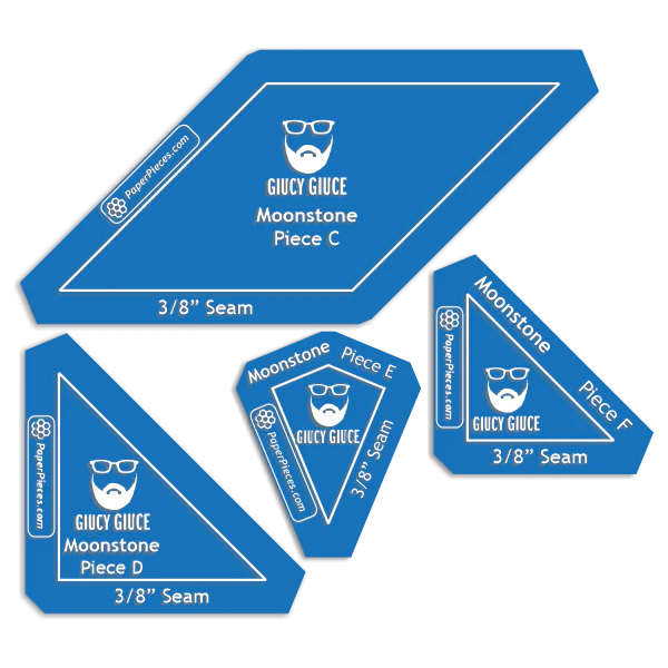 Moonstone Block Acrylic Templates by Giucy Giuce