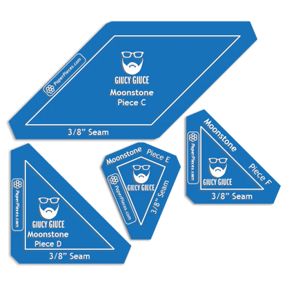 Moonstone Block Acrylic Templates by Giucy Giuce