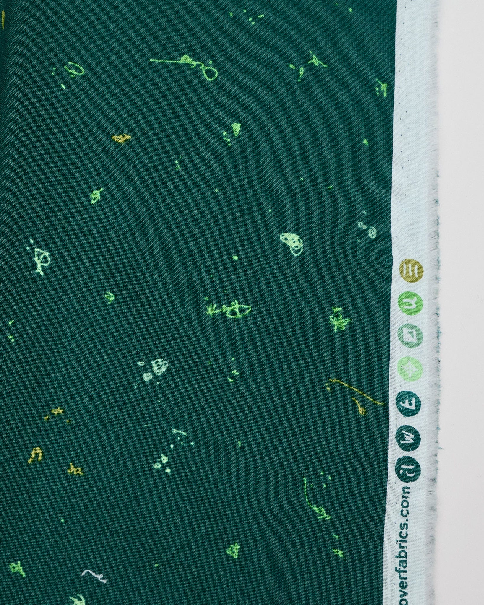 Cotton quilting fabric pattern called 'Motley in Daria'. Part of the 'Motley' fabric collection. Designed by Giucy Giuce for fabric company Andover Fabrics. SKU: A-880-T2. 44-45 inch width.