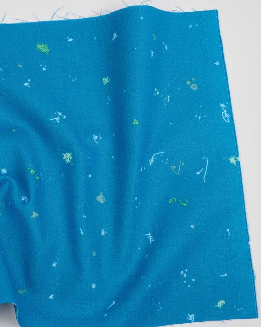 Cotton quilting fabric pattern called 'Motley in Arnold'. Part of the 'Motley' fabric collection. Designed by Giucy Giuce for fabric company Andover Fabrics. SKU: A-880-B. 44-45 inch width.