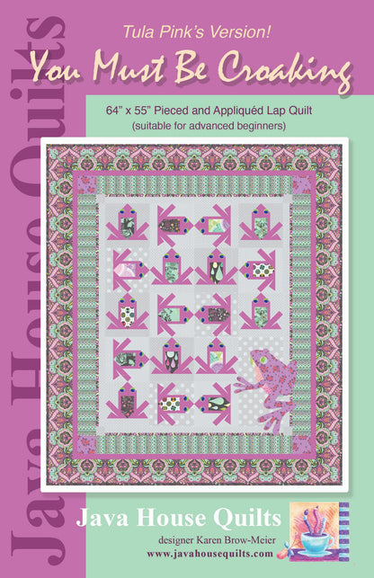 You Must be Croaking Pattern by Karen Brow-Meier