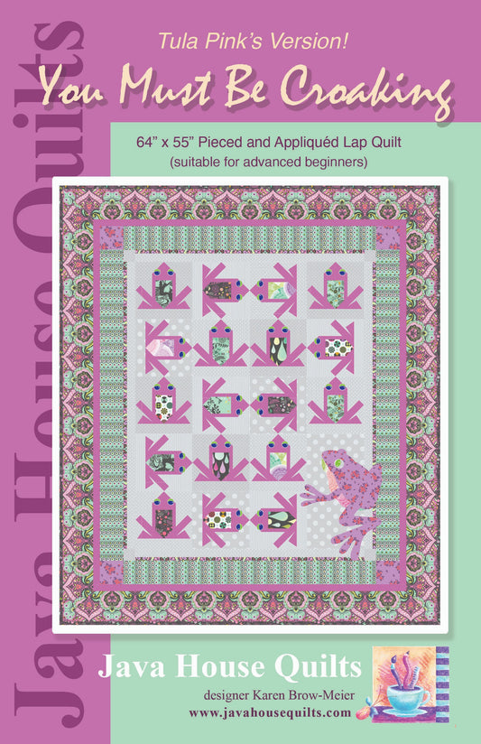 You Must be Croaking Pattern by Karen Brow-Meier