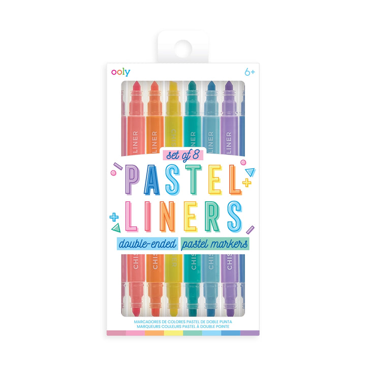 OOLY - Pastel Liner Double Ended Markers - OOLY130-054
