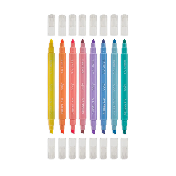 OOLY - Pastel Liner Double Ended Markers - OOLY130-054