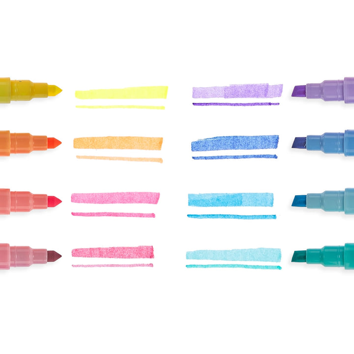 OOLY - Pastel Liner Double Ended Markers - OOLY130-054