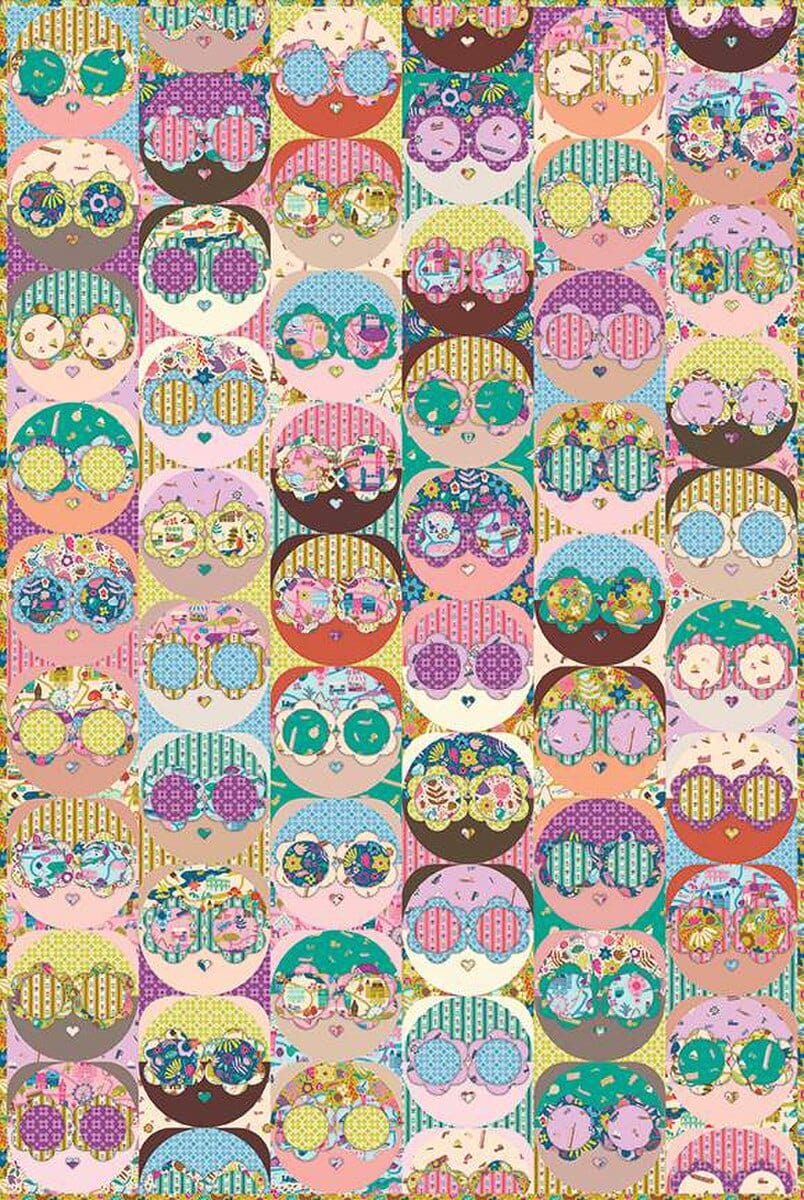 PREORDER - Vantage Point Quilt Pattern - Genesis Hall for Bluebird Patterns - P100-VANTAGE - Printed Pattern