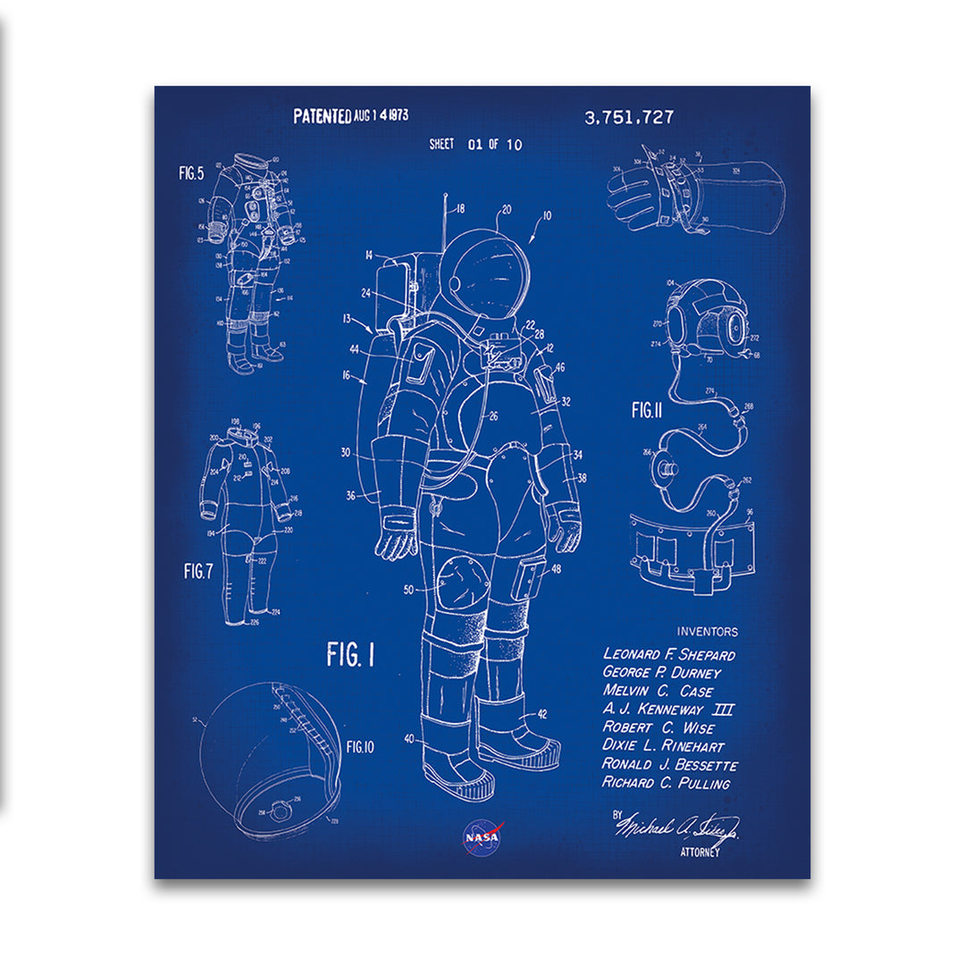 PREORDER - Outer Space By Nasa - 36" X 43" Spacesuit Panel - RBD Designs - P15487-PANEL
