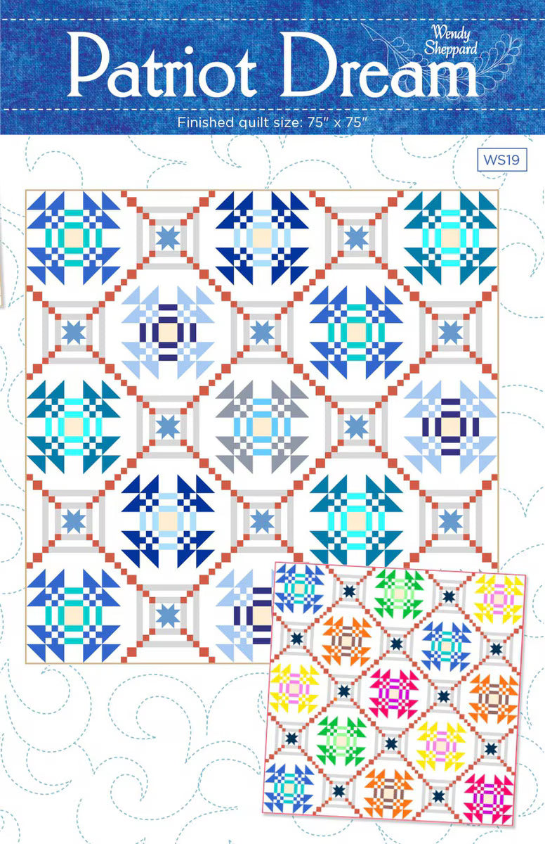 Patriot Dream - Wendy Sheppard - P180-PATRIOTDREAM - Printed Pattern