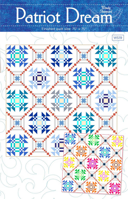 Patriot Dream - Wendy Sheppard - P180-PATRIOTDREAM - Printed Pattern