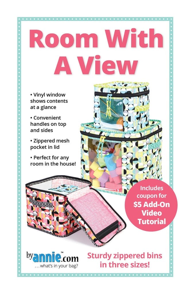 Room With a View - Patterns by Annie - Paper Pattern - PBA291