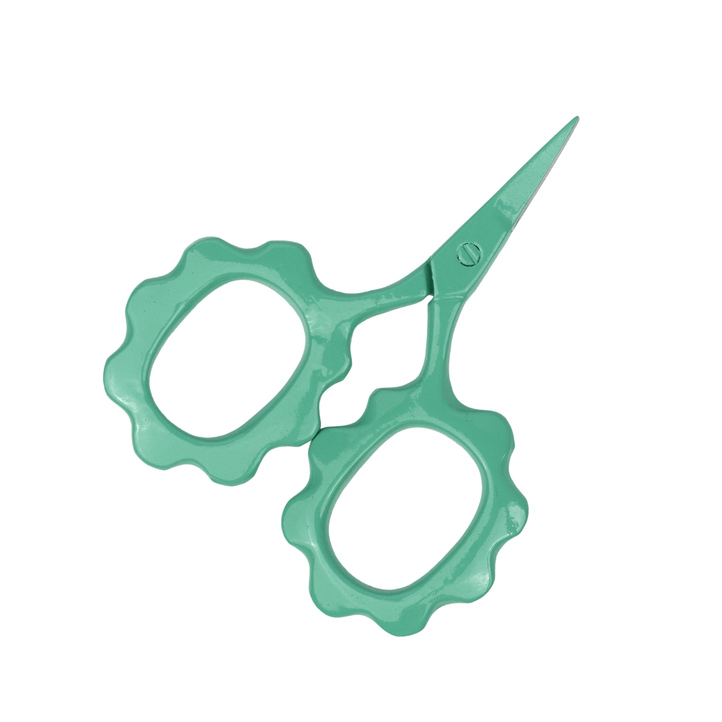 Pink Door Fabrics - Flower Embroidery Scissors