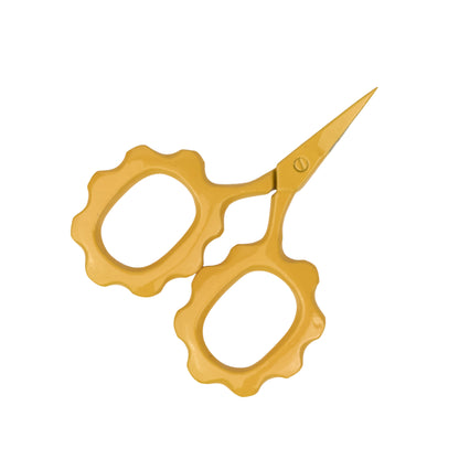 Pink Door Fabrics - Flower Embroidery Scissors