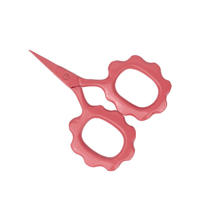 Pink Door Fabrics - Flower Embroidery Scissors