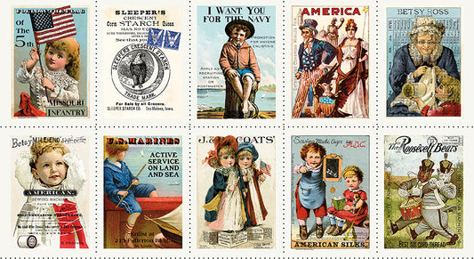 Patch Panel - Sew America by J. Wecker Frisch - 23.5" x 43.5" Panel