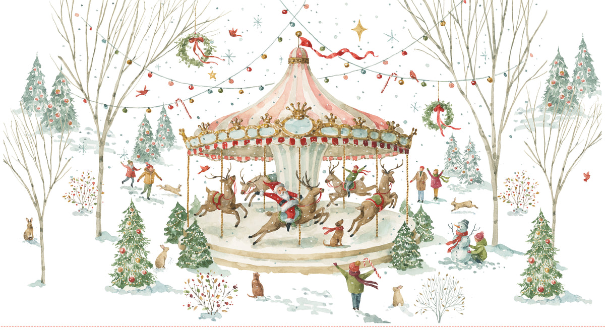 Santa's Fair Panel - Lisa Audit - PD19208-PANEL (Preorder)