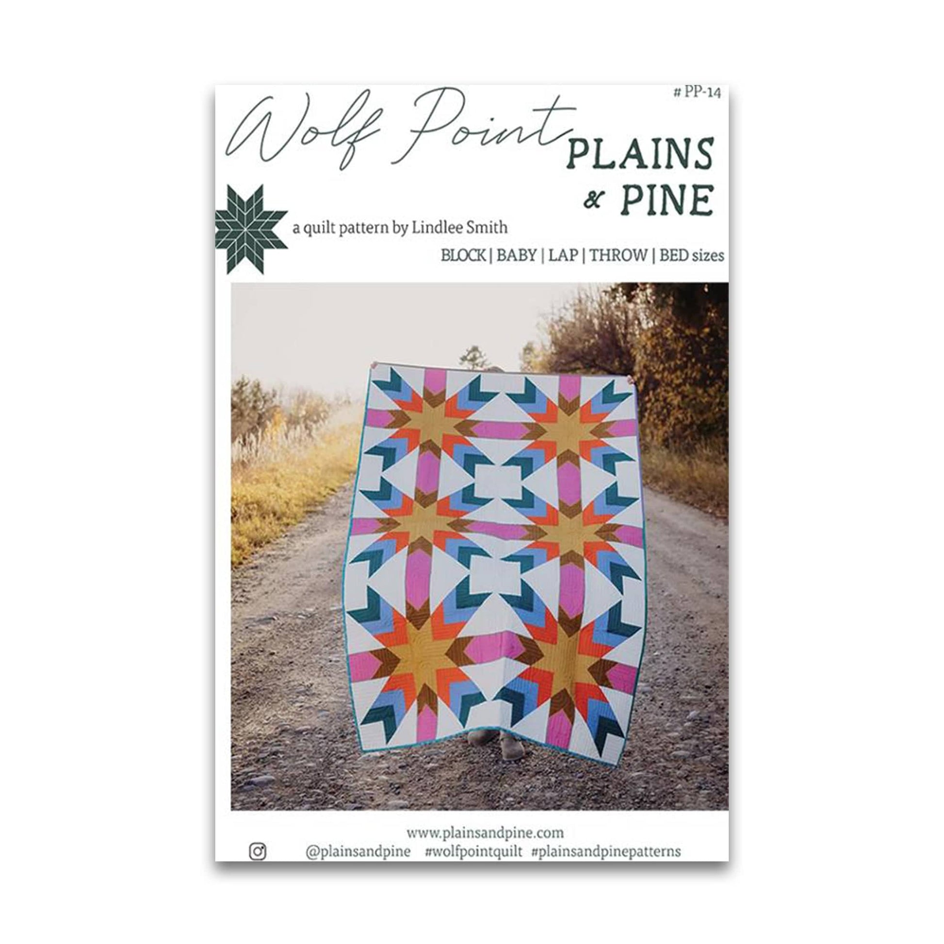 Wolf Point - Plains and Pine - PP 014 - Printed Paper Pattern
