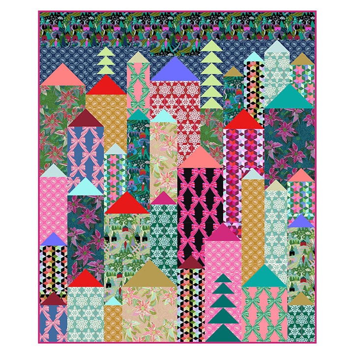 Cozy Christmas Quilt Pattern - Anna Maria Parry - PTNAMT066 - Printed Pattern (Preorder)