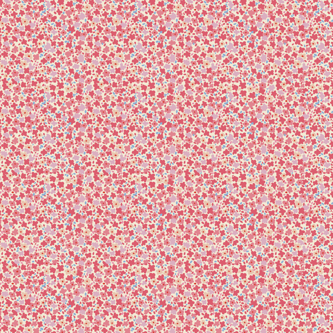 Ditsy in Bloom quilting fabric, part of the Petite Prints fabric collection by August Ellery (SKU: PWAE001.BLOOM)