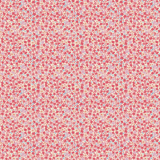Ditsy in Bloom quilting fabric, part of the Petite Prints fabric collection by August Ellery (SKU: PWAE001.BLOOM)