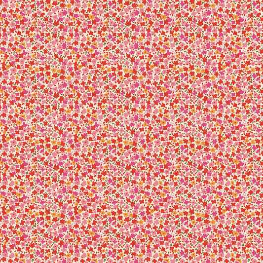 Ditsy Rosehip quilting fabric, part of the Petite Prints fabric collection by August Ellery (SKU: PWAE001.ROSEHIP)