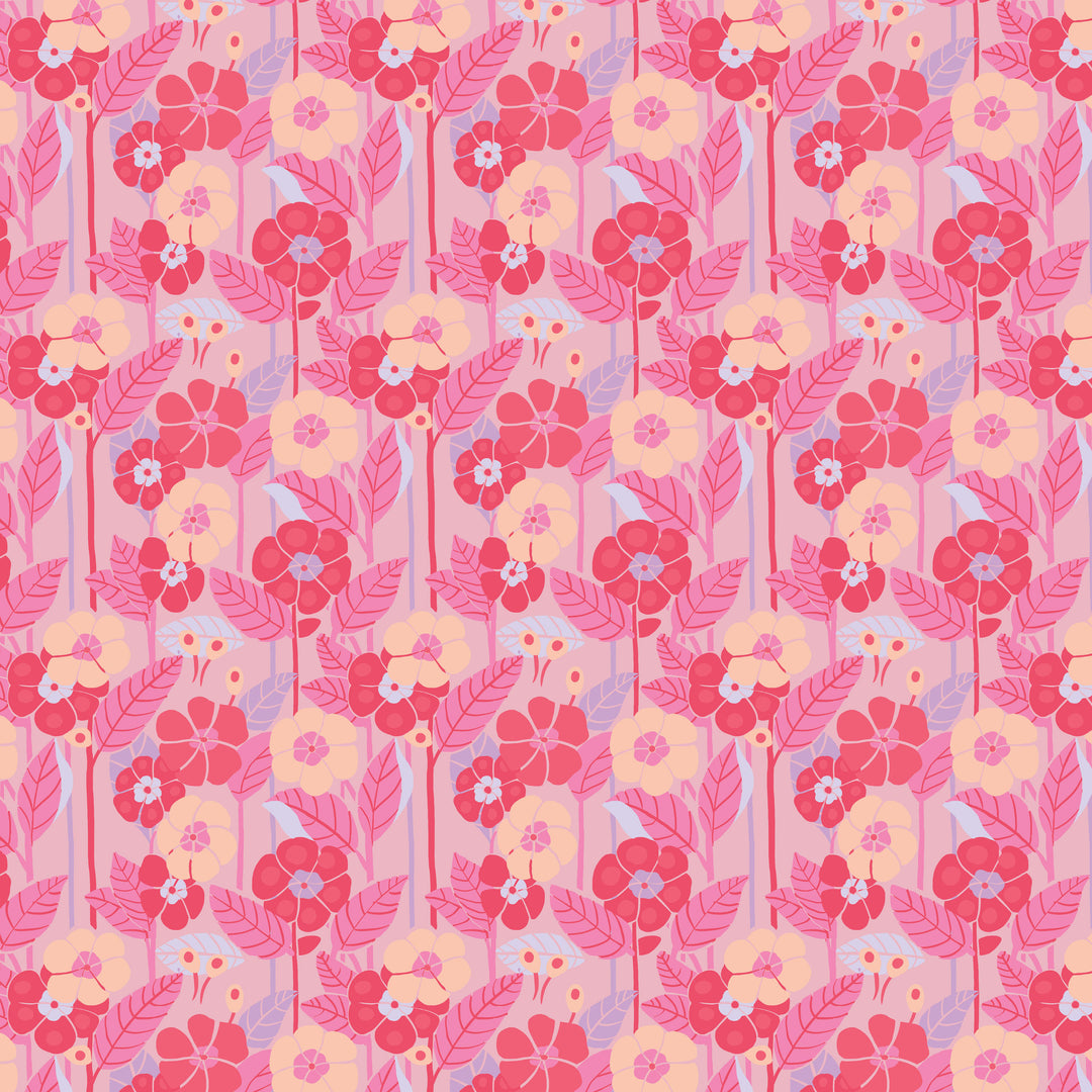 Emma's Garden quilting fabric, part of the Stannie & Lloyd fabric collection by August Ellery (SKU: PWAE006.BLOOM)