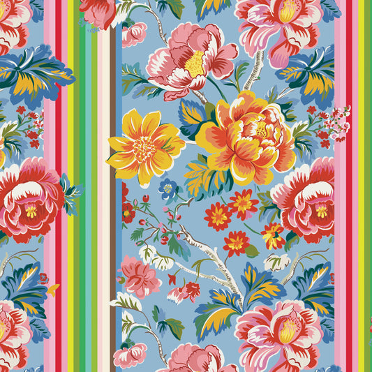 Regency Remix quilting fabric, part of the Stannie & Lloyd fabric collection by August Ellery (SKU: PWAE009.SKY)