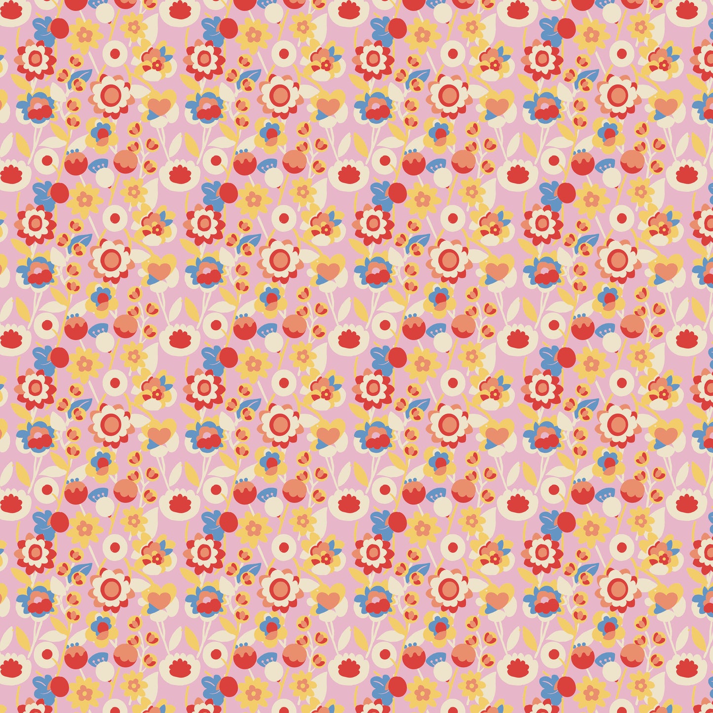 Marmalade quilting fabric, part of the Stannie & Lloyd fabric collection by August Ellery (SKU: PWAE013.BLOOM)
