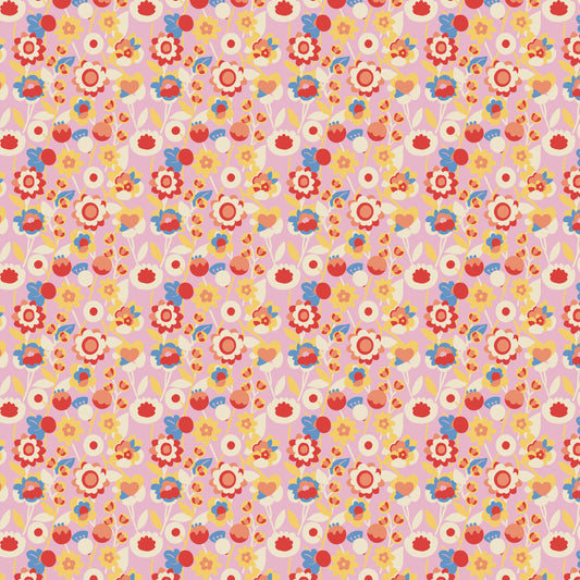 Marmalade quilting fabric, part of the Stannie & Lloyd fabric collection by August Ellery (SKU: PWAE013.BLOOM)