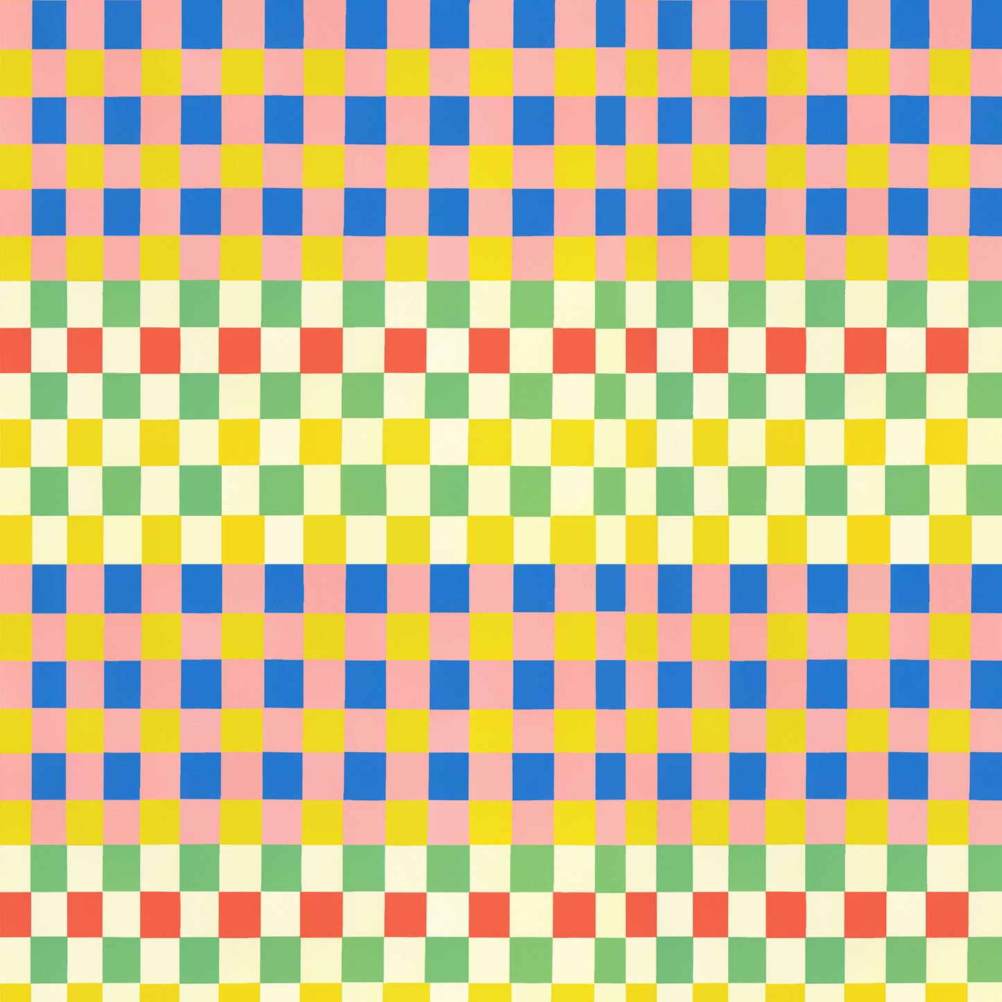 Checkered Past quilting fabric, part of the Stannie & Lloyd fabric collection by August Ellery (SKU: PWAE014.MIXIE)