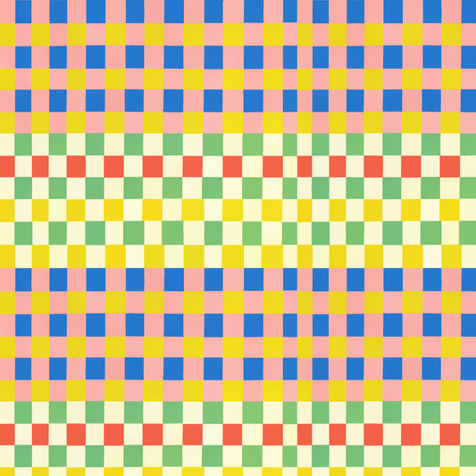 Checkered Past quilting fabric, part of the Stannie & Lloyd fabric collection by August Ellery (SKU: PWAE014.MIXIE)