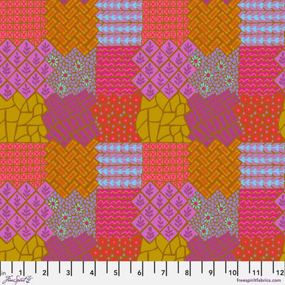 Our Fair Home - Walkway in Caramel - PWAH204.CARAMEL - Half Yard