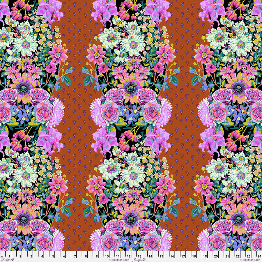 Good Gracious - Beata's Garden in Rust - Anna Maria Horner - PWAH217.RUST - Half Yard