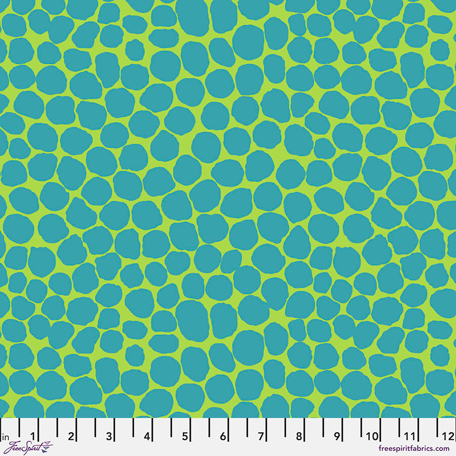 Kaffe Classics - Jumble in Seafoam - The Kaffe Fassett Collective