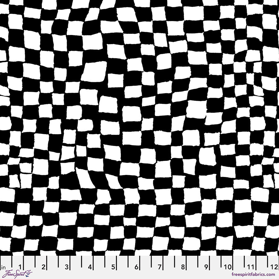 Gameboard in Black - Brandon Mably for the Kaffe Fassett Collective