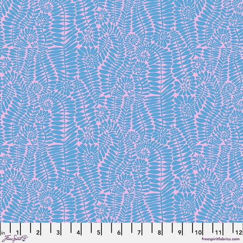 SM Fronds in Summer quilting fabric, part of the Kaffe Fassett Collective fabric collection by Brandon Mably (SKU: PWBM098.SUMMER)