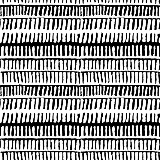 Zipper Stripe in Zebra quilting fabric, part of the Kaffe Fassett Collective fabric collection by Brandon Mably (SKU: PWBM103.ZEBRA)