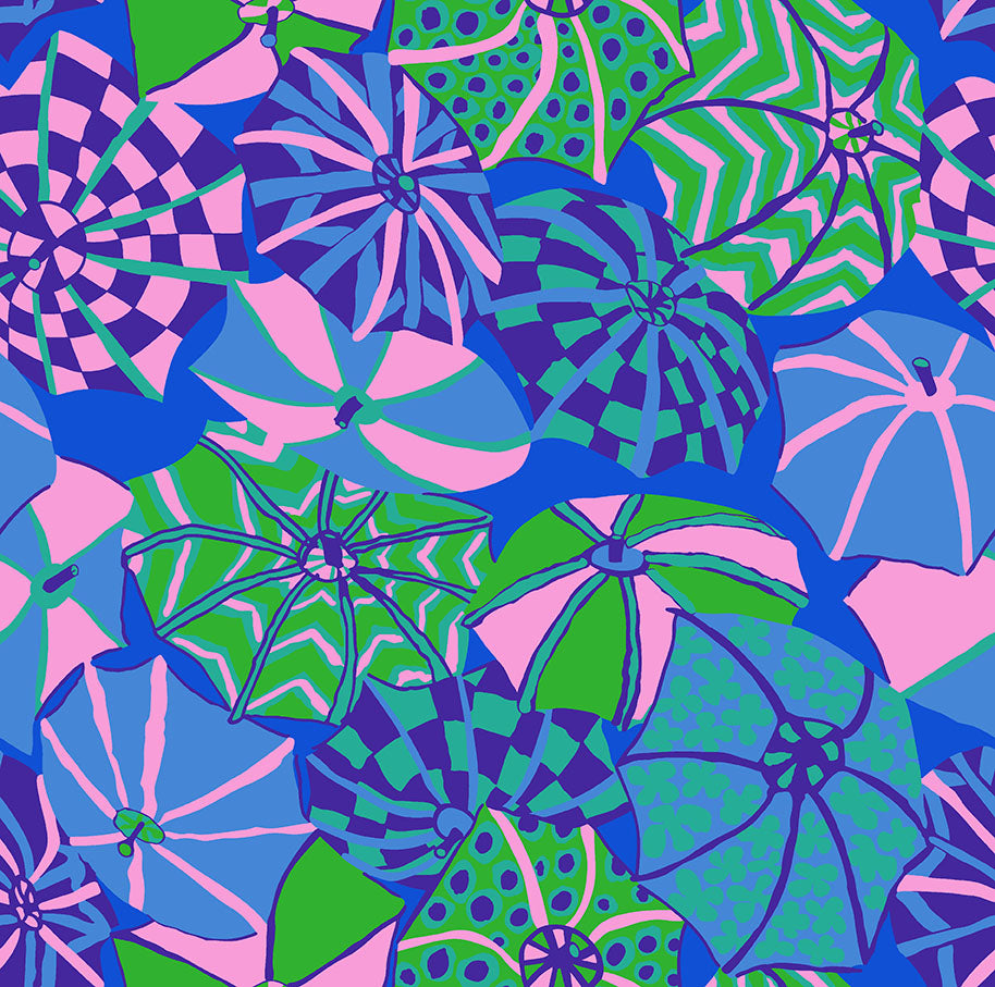 English Summer in Cool - Kaffe Fassett Collective - Half Yard