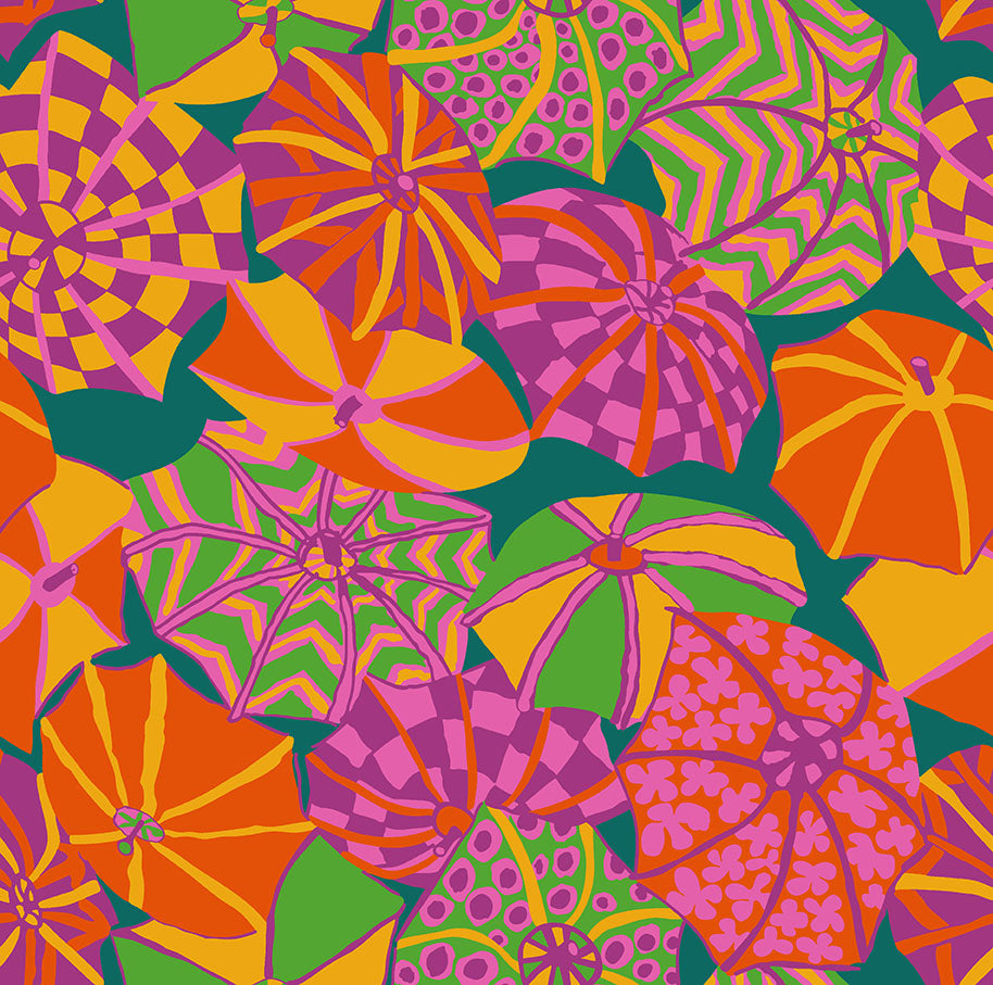 English Summer in Red - Kaffe Fassett Collective - Half Yard