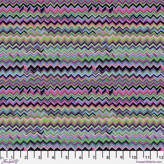 SM Zig Zag Agate quilting fabric, part of the Bits & Bobs fabric collection by Brandon Mably (SKU: PWBM111.AGATE)