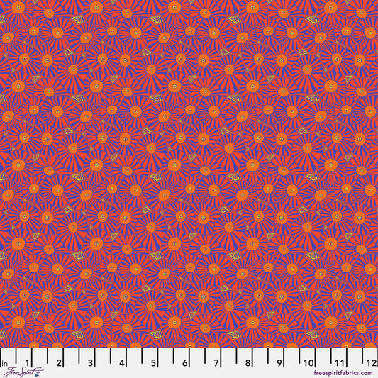 SM Brollies Red quilting fabric, part of the Bits & Bobs fabric collection by Brandon Mably (SKU: PWBM117.RED)