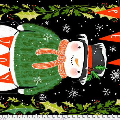 PREORDER - Winter Joy - Peace and Joy - 25" X WOF Panel - Cori Dantini - PWCD106.XPANEL