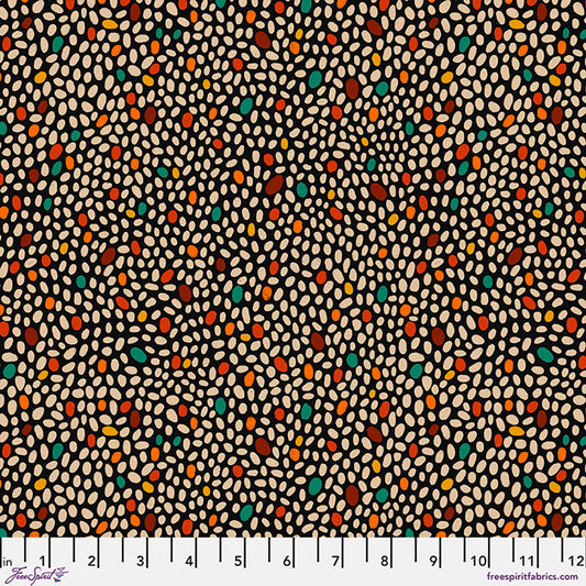 Allspice quilting fabric, part of the More than Bones fabric collection by Cori Dantini (SKU: PWCD172.XMULTI)